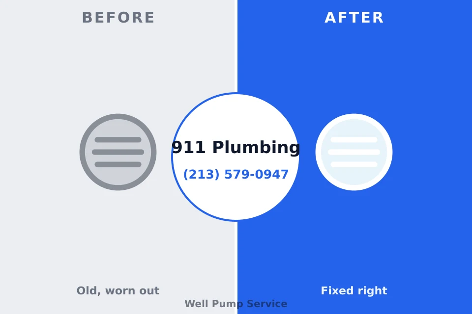 Before and after: plumbing repair Deadwood, SD